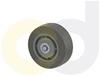 ZINC PLATED CASTERS - THERMO-RUBBER WHEELS