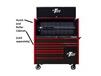 DX SERIES ROLLER CABINET WITH POWER TOOL DRAWER &amp; EXTREME POWER WORKSTATION® HUTCH
