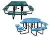 EXPANDED METAL 46" ROUND &amp; SQUARE TABLES