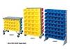 BIN SYSTEM RAIL RACKS & BIN CARTS