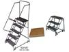 OPTIONS FOR SPRING LOADED CASTERS LADDERS