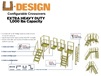 U-DESIGN CONFIGURABLE CROSSOVERS - STANDARD ANGLE BASE LADDERS