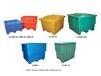 SEAMLESS PLASTIC PALLET CONTAINER LIDS