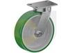 CASTERDEPOT TOP PLATE CASTERS - POLY ON CAST IRON WHEEL - CAPACITIES UP TO 3000 LBS.