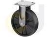 ZINC PLATED CASTERS - GLASS-FILLED NYLON WHEELS