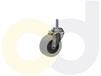 THREADED STEM CASTERS - THERMO-RUBBER WHEELS