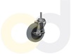 THREADED STEM CASTERS - THERMO-URETHANE WHEELS