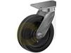 ZINC PLATED KINGPINLESS CASTERS- PHENOLIC WHEELS