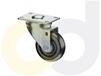 ZINC PLATED CASTERS - POLYOLEFIN WHEELS