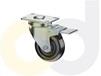 ZINC PLATED CASTERS - POLYOLEFIN WHEELS