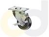 ZINC PLATED CASTERS - POLYOLEFIN WHEELS