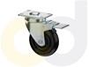 ZINC PLATED CASTERS - POLYOLEFIN WHEELS