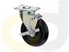 ZINC PLATED CASTERS - POLYOLEFIN WHEELS