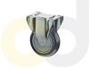 ZINC PLATED CASTERS - THERMO-URETHANE WHEELS