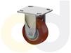 STAINLESS STEEL CASTERS - THERMO-URETHANE WHEELS