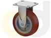STAINLESS STEEL CASTERS - THERMO-URETHANE WHEELS