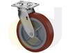 STAINLESS STEEL CASTERS - THERMO-URETHANE WHEELS