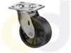 STAINLESS STEEL CASTERS - GLASS-FILLED NYLON WHEELS