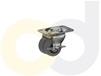LOW PROFILE CASTERS - THERMO-RUBBER WHEELS