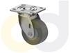STAINLESS STEEL CASTERS - THERMO-RUBBER WHEELS