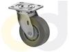 STAINLESS STEEL CASTERS - THERMO-RUBBER WHEELS
