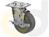 STAINLESS STEEL CASTERS - THERMO-RUBBER WHEELS