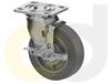 STAINLESS STEEL CASTERS - THERMO-RUBBER WHEELS