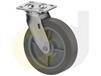 STAINLESS STEEL CASTERS - THERMO-RUBBER WHEELS