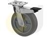 STAINLESS STEEL CASTERS - THERMO-RUBBER WHEELS