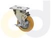 STAINLESS STEEL CASTERS - POLY ON ALUMINUM WHEELS