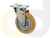 STAINLESS STEEL CASTERS - POLY ON ALUMINUM WHEELS