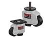 CASTERDEPOT LEVELING CASTERS - NYLON WHEEL- SIDE THUMB ADJUSTMENT - CAPACITIES UP TO 550 KG.