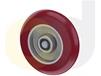 ZINC PLATED CASTERS - POLY ON ALUMINUM WHEELS