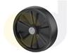 STAINLESS STEEL CASTERS - GLASS-FILLED NYLON WHEELS