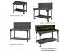 MOBILE AND STATIONARY WORKBENCHES