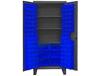 HEAVY DUTY STORAGE CABINETS WITH HOOK-ON BINS