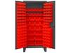 HEAVY DUTY STORAGE CABINETS WITH HOOK-ON BINS