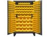 HEAVY DUTY STORAGE CABINETS WITH HOOK-ON BINS