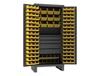 EXTRA HEAVY DUTY CABINET WITH HOOK-ON-BINS®, SHELVES &amp; DRAWERS