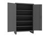 EXTRA HEAVY DUTY CABINET WITH PEGBOARD DOORS &amp; SHELVES