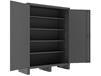 EXTRA HEAVY DUTY CABINET WITH PEGBOARD DOORS &amp; SHELVES