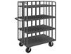 OPEN PORTABLE SHELF CART