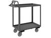ROLLING STOCK CART WITH ERGONOMIC HANDLE