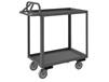 ROLLING STOCK CART WITH ERGONOMIC HANDLE