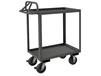 ROLLING STOCK CART WITH ERGONOMIC HANDLE