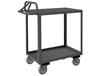 ROLLING STOCK CART WITH ERGONOMIC HANDLE