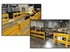 WAREHOUSE SAFETY GUARD RAIL SYSTEM