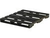 STOCKED PLASTIC PALLETS