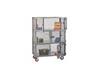 6 DOOR MOBILE STORAGE LOCKER