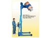 VERTICAL-LIFT DRUM POURER